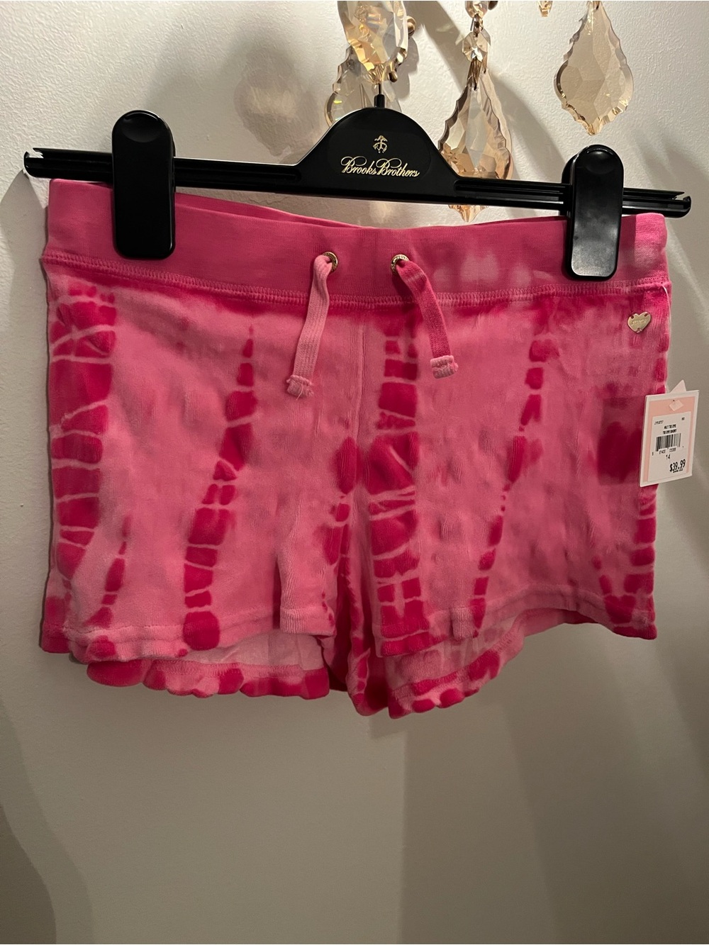 Girls juicy couture  Size 14 Tie Dye Short(the waist alittle Loose) old pcs